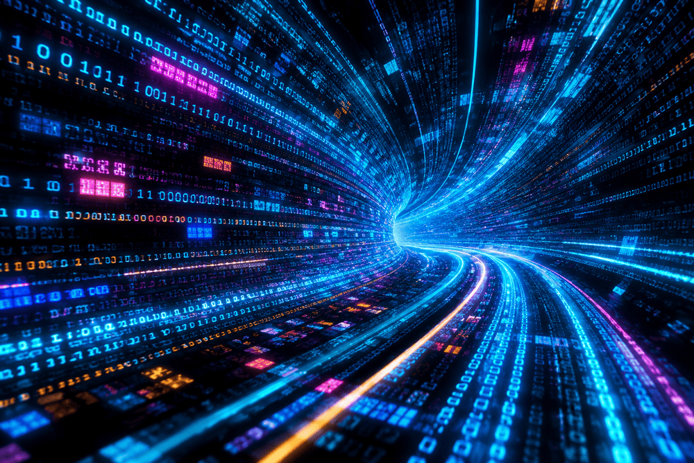 Digitaalinen datatunneli, kuvitus