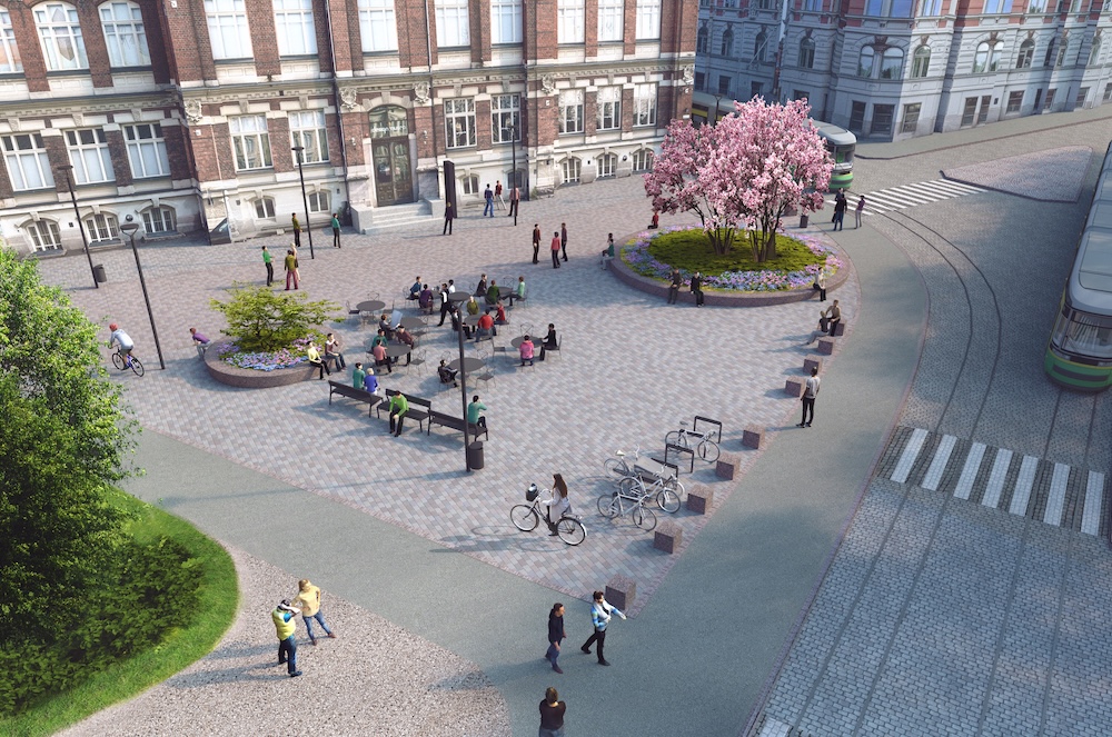 Designmuseon edusta muuttuu täysin – Helsingin suosittu kesäkokeilu saa pysyvän jatkon