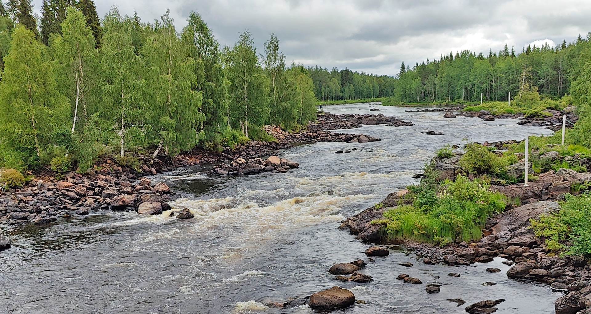 Vaattunkijoki Etelä-Lapissa. Kuva: Ari Koistinen